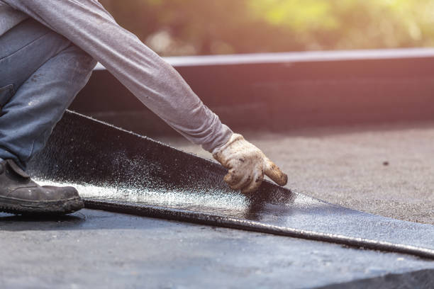 Professional Emergency Waterproofing technician working in Chesterfield, IN
